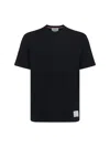 Thom Browne Cotton T-shirt In Black