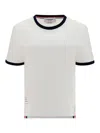 Thom Browne Camiseta - Blanco In Blanco