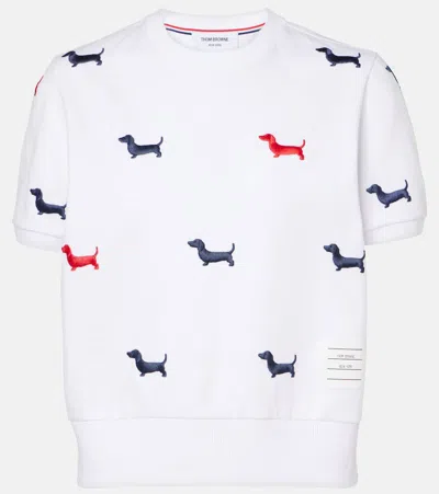 THOM BROWNE COTTON T-SHIRT
