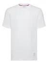 Thom Browne Classic Pique 4-bar T-shirt Clothing In White