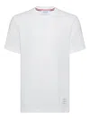 Thom Browne Classic Pique 4-bar T-shirt Clothing In White