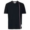 Thom Browne Signature Stripe Crewneck T-shirt
