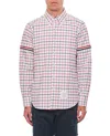 Thom Browne Iii Checked Pattern Shirt With Chest Pocket