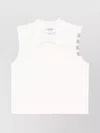 Thom Browne Women's 4bar Cotton Top In White