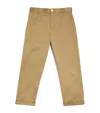 Thom Browne Cotton Twill Chinos In Brown