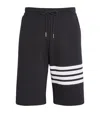 Thom Browne Cotton Shorts In Navy
