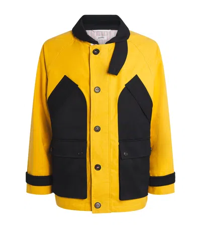 THOM BROWNE COTTON WATER-RESISTANT FIELD JACKET