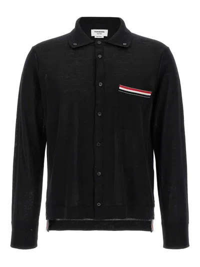 THOM BROWNE BUTTON DOWN CARDIGAN