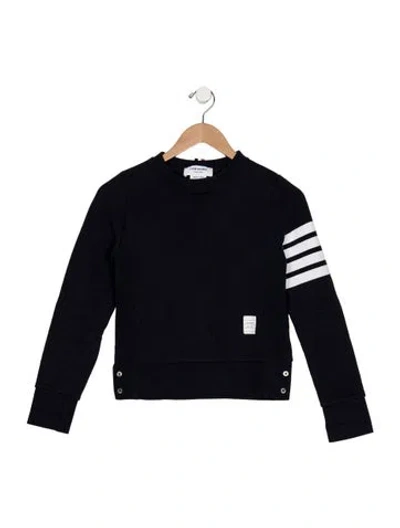Pre-owned Thom Browne Crew Neck Long Sleeve Sweatshirt In Blue