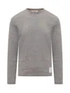 Shop Thom Browne Crew Neck Sweater