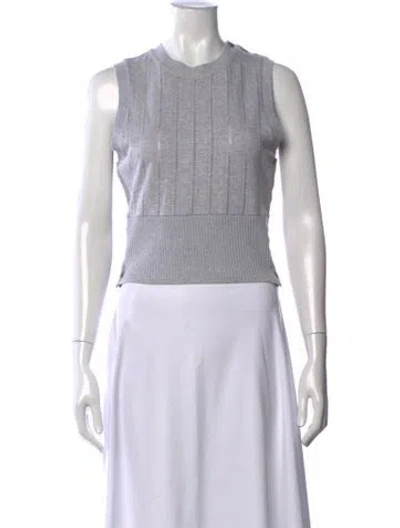 Pre-owned Thom Browne Crew Neck Sweater In Grey