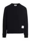 Thom Browne Crew Neck Sweatshirt In Black