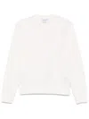 Thom Browne Tricolour Stripe Sweatshirt In Weiss