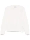Thom Browne Tricolour Stripe Sweatshirt In Weiss