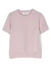 Thom Browne Dog-motif Wool-blend Cardigan In Pink