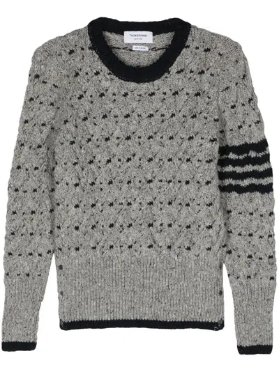 THOM BROWNE THOM BROWNE CREWNECK CABLE