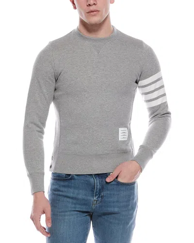 Thom Browne Crewneck Sweater In Gray