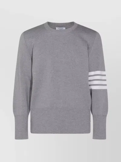 Thom Browne Crewneck Sweater Stripe Detail