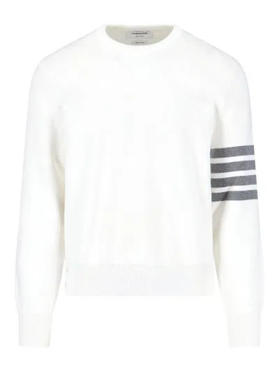 Thom Browne Crewneck In White