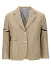 THOM BROWNE THOM BROWNE 'CROPPED SACK PATCH POCKET SPORTCOAT' BLAZER