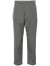 Thom Browne Cropped Straight-leg Trousers In Grey