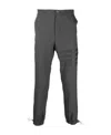 Shop Thom Browne Cropped Tailored Trousers In Black