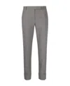 Thom Browne Cropped Tailored Trousers In Gray