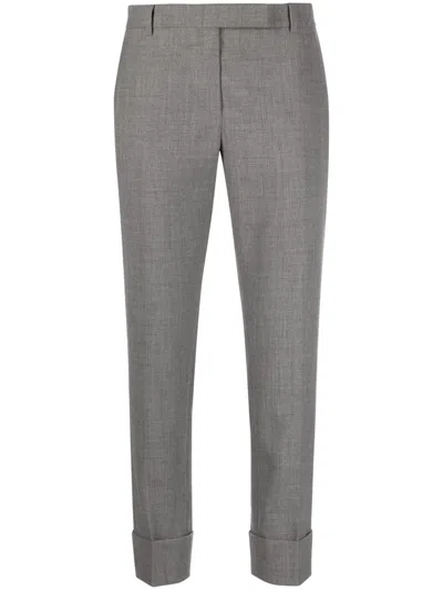 THOM BROWNE CROPPED TAILORED TROUSERS