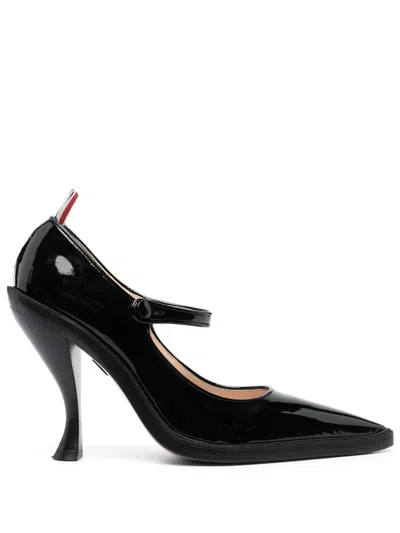 Thom Browne Mary Janes Aus Lackleder In Black