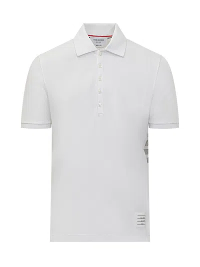 Thom Browne Cut Sleeves Mini Polo In Multi