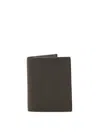 Thom Browne Dark Brown Leather Wallet
