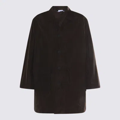 THOM BROWNE DARK GREY COAT