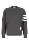 Thom Browne Classic Loopback 4-bar Sweatshirt Gray