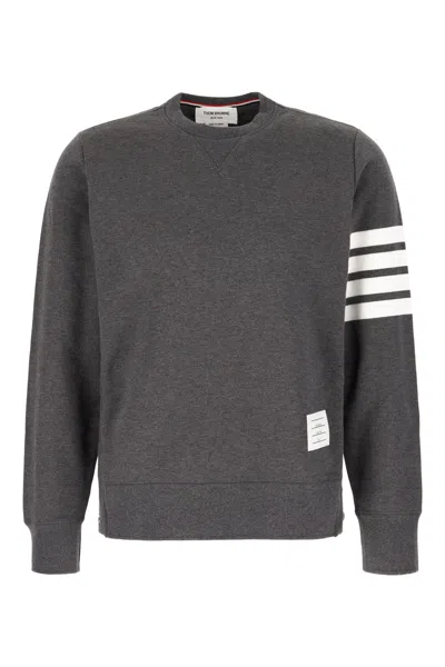 Thom Browne Dark Grey Cotton Sweatshirt