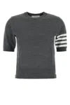 Thom Browne 4 Bar Stripes Fine-knit T-shirt