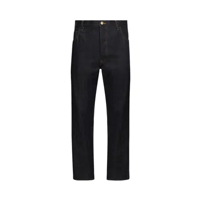 Pre-owned Thom Browne Denim 5 Pocket Trouser In Japanese Selvedge Denim 'navy' | Blue | Men's Size 4