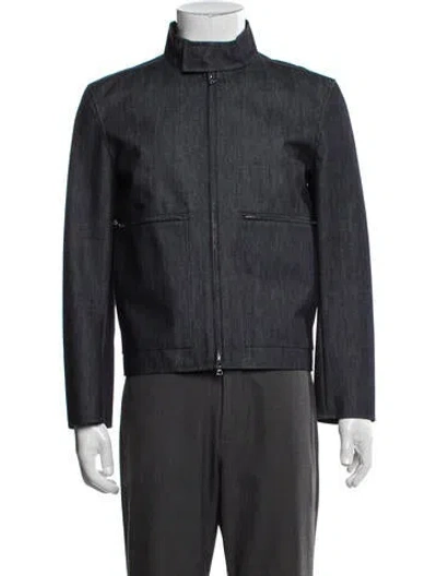 Pre-owned Thom Browne Denim Jacket In Blue