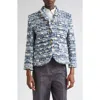 Thom Browne Denim Tweed Blazer