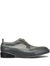 Thom Browne Detachable Transparent-panel Oxford Shoes In Black