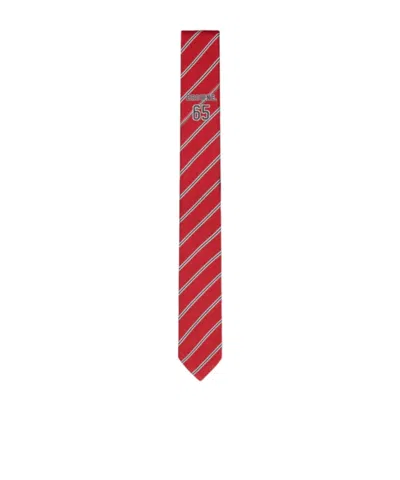 THOM BROWNE DIAGONAL-STRIPE TIE