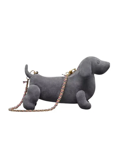 THOM BROWNE THOM BROWNE HECTOR ZIPPED CLUTCH BAG