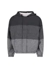 Thom Browne Donegal Tweed" Blazer - Gray