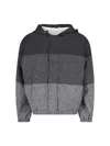 Thom Browne "donegal Tweed" Blazer – Gray In Grey