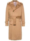 Thom Browne Double-breasted Coat In Brown