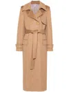 Thom Browne Double-breasted Coat In Neutrals