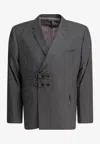 Thom Browne Double-breasted Wool Blazer