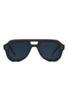 Thom Browne Double-bridge Sunglasses In Black