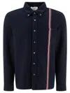 THOM BROWNE THOM BROWNE DOUBLE FACE KNIT OVERSHIRT