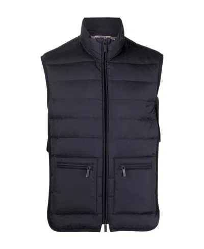 THOM BROWNE THOM BROWNE ZIPPED DOWN GILET