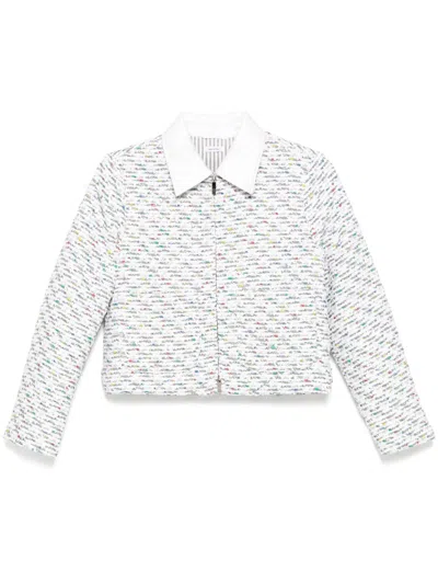 THOM BROWNE DOWN PATCH POCKET GOLF JACKET